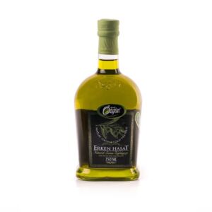 Özgün Erken Hasat Soğuk Sıkım Filtresiz Zeytinyağı Cam 750 ML