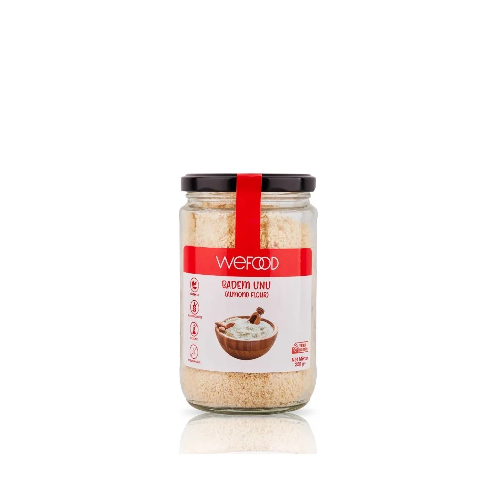 wefood-badem-unu-250-gr-305.jpg Wefood Glutensiz Badem Unu 250 Gr - Görsel 1