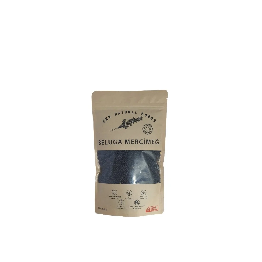 cey-natural-beluga-mercimegi-500-gr-142.jpg Cey Natural Beluga Mercimeği 500 Gr - Görsel 1