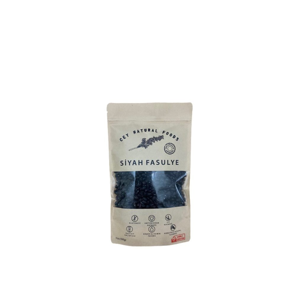 Cey Natural Siyah Fasulye 500 Gr