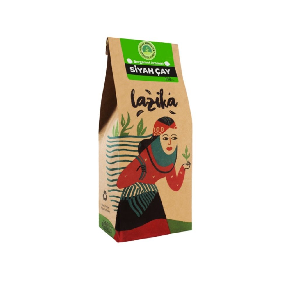 Lazika Bergamot Aromalı Siyah Çay 350 Gr