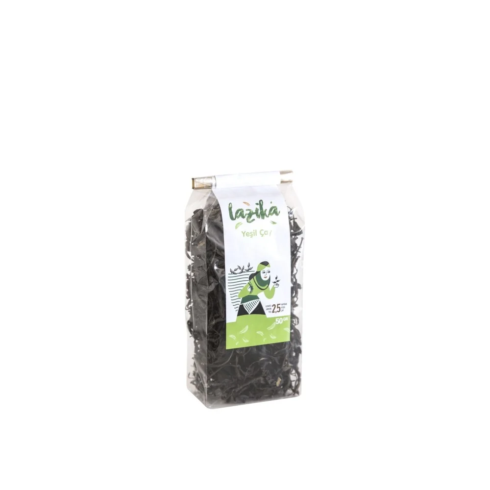 lazika-yesil-cay-50-gr-281.jpg Lazika El Yapımı Yeşil Çay 50 Gr - Görsel 1