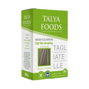 Talya Foods Organik Filizlendirilmiş Çiğ Karabuğday Tagliatelle 200 Gr