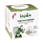 Lazika Yeşil Çay Harmanı Yasemin Çiçeği Tarçın 25'li Piramit Poşet 3