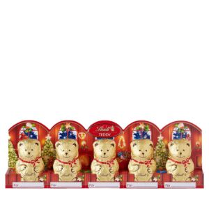 Lindt Teddy Ayıcık Figürlü Sütlü Çikolata 5 x 10 Gr