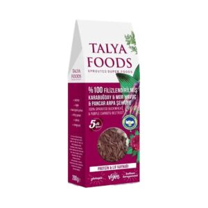 Talya Foods Organik Filizlendirilmiş Karabuğday Mor Havuç Pancar Arpa Şehriye 200 Gr