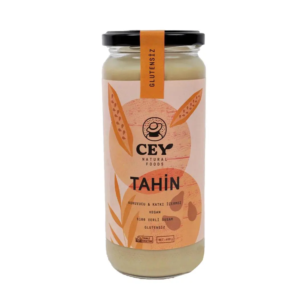 cey-natural-tahin-450-gr-1751.jpg Cey Natural Tahin 450 Gr - Görsel 1