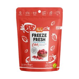 Pol's Freeze Fresh Dondurularak Kurutulmuş Çilek 15 Gr