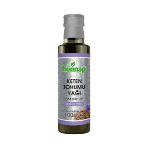 Hünnap Keten Tohumu Yağı Soğuk Pres 100 Ml