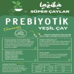 Lazika Prebiyotik Piramit Poşet Yeşil Çay 18 Poşet - Görsel 2