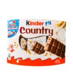 Kinder Country Tahıl Patlaklı Süt Dolgulu Çikolata 9 x 23,5 Gr 1