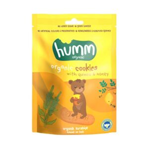 Humm Organic Organik Kinoalı Ballı Kurabiye 55 Gr