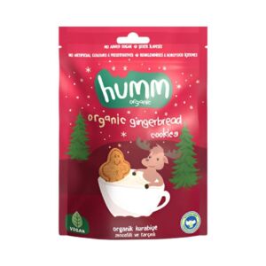 Humm Organic Organik Tarçınlı Zencefilli Kurabiye 55 Gr