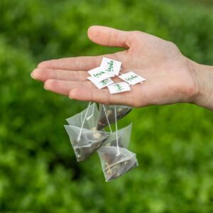 Lazika Yeşil Çay Harmanı Yeşil Çay Gül Yaprağı Portakal Kabuğu 25 Piramit Poşet 10