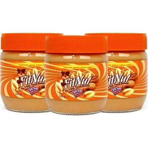 fitnut-sekersiz-fistik-ezmesi-3-x-360-gr-1540.jpg Fitnut Şekersiz Fıstık Ezmesi 3 x 360 Gr - Görsel 1