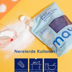 Mayi Tuz İyot İlaveli İnce Öğütülmüş Doğal Kaynak Tuzu 3 x 2 Kg 11