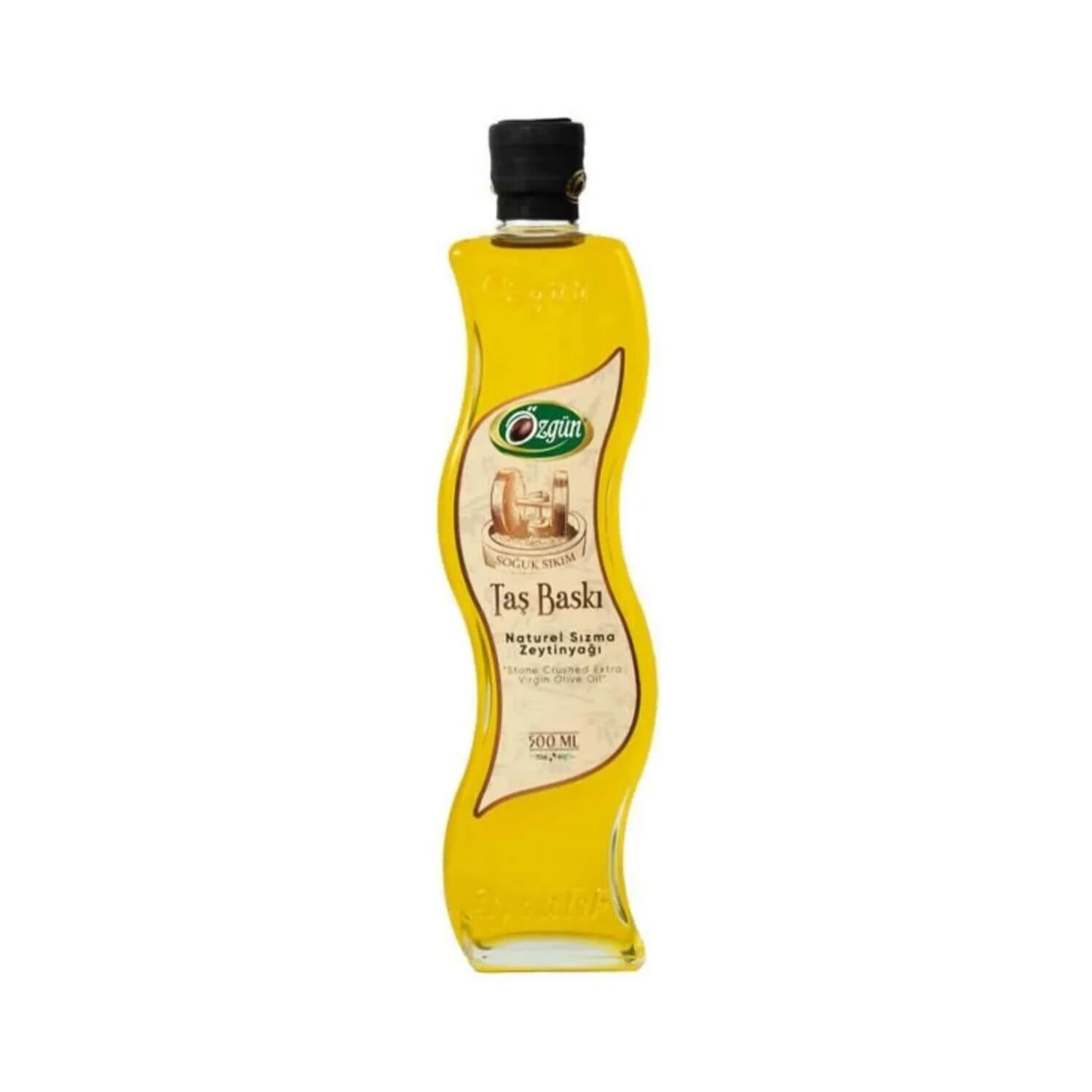 ozgun-tas-baski-soguk-sikim-naturel-sizma-zeytinyagi-kivrimli-sise-500-ml-2807.jpg Özgün Taş Baskı Soğuk Sıkım Naturel Sızma Zeytinyağı Kıvrımlı Şişe 500 Ml - Görsel 1