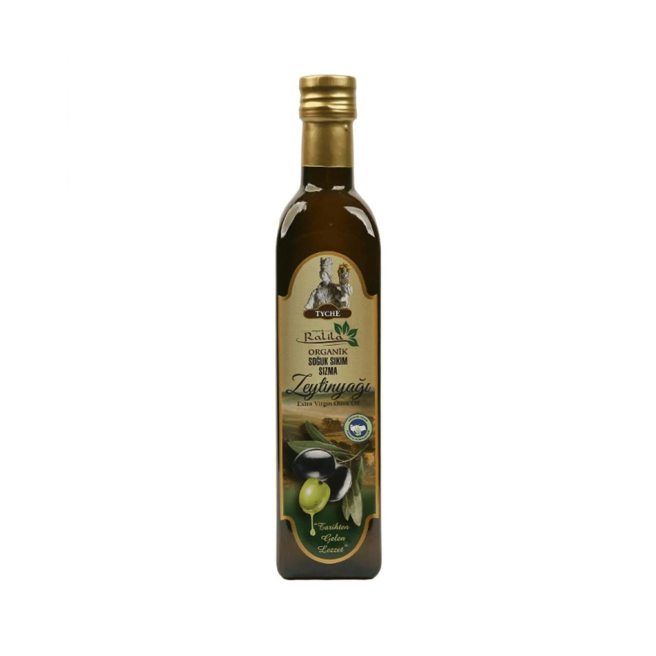 tyche-ralila-organik-soguk-sikim-sizma-zeytinyagi-500-ml-2848.jpg Tyche Ralila Organik Soğuk Sıkım Sızma Zeytinyağı 500 Ml - Görsel 1