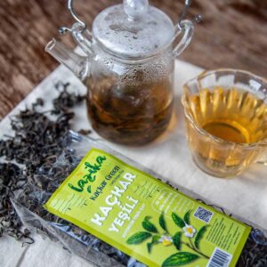 Lazika Kaçkar Yeşili Kıvırcık Yeşil Çay - Sınırlı Üretim 100 Gr 10