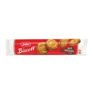 Lotus Biscoff Sandwich Milk Chocolate (Sütlü Çikolatalı) Kremalı Bisküvi 150 Gr