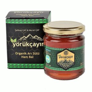 Yörükçayır Organik Arı Sütü Ham Bal 240 Gr