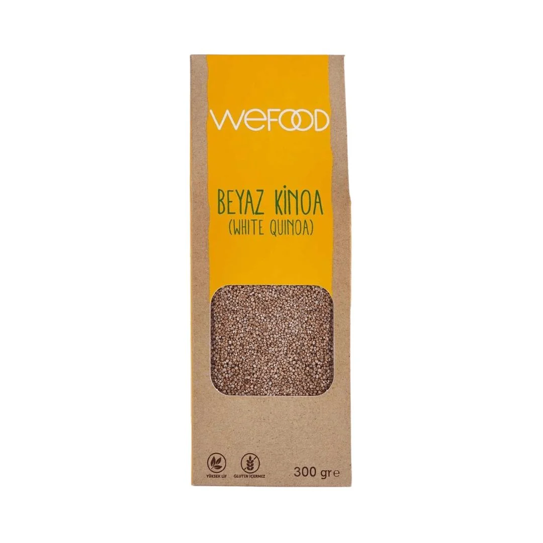 wefood-beyaz-kinoa-300-gr-2904.jpg Wefood Beyaz Kinoa 300 Gr - Görsel 1