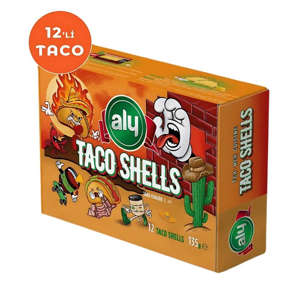 Aly Taco Shells 12'li Paket 135 Gr