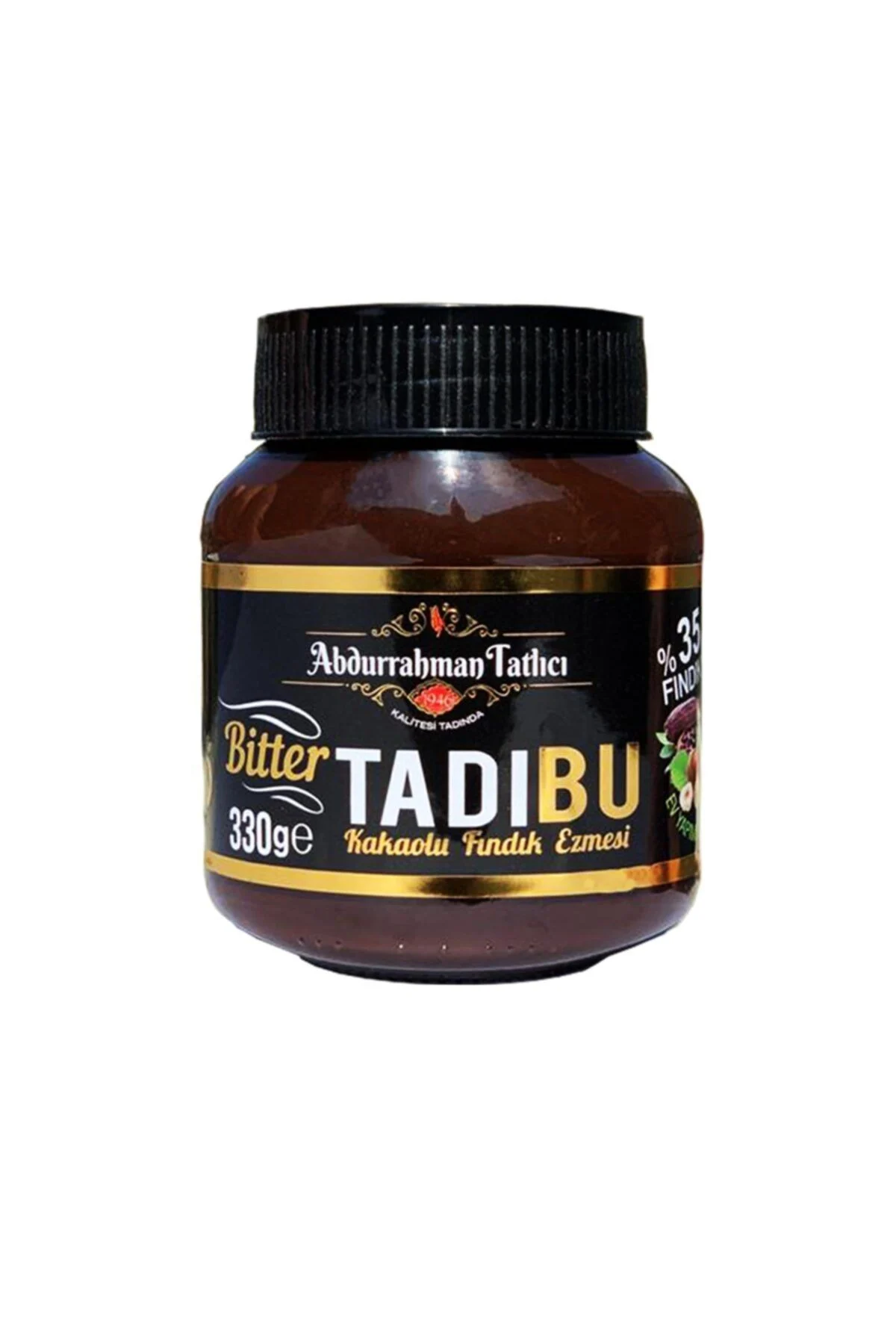 abdurrahman-tatlici-tadibu-bitter-kakaolu-findik-ezmesi-330-gr-2915.jpg Abdurrahman Tatlıcı Tadıbu Bitter Kakaolu Fındık Ezmesi 330 Gr - Görsel 1