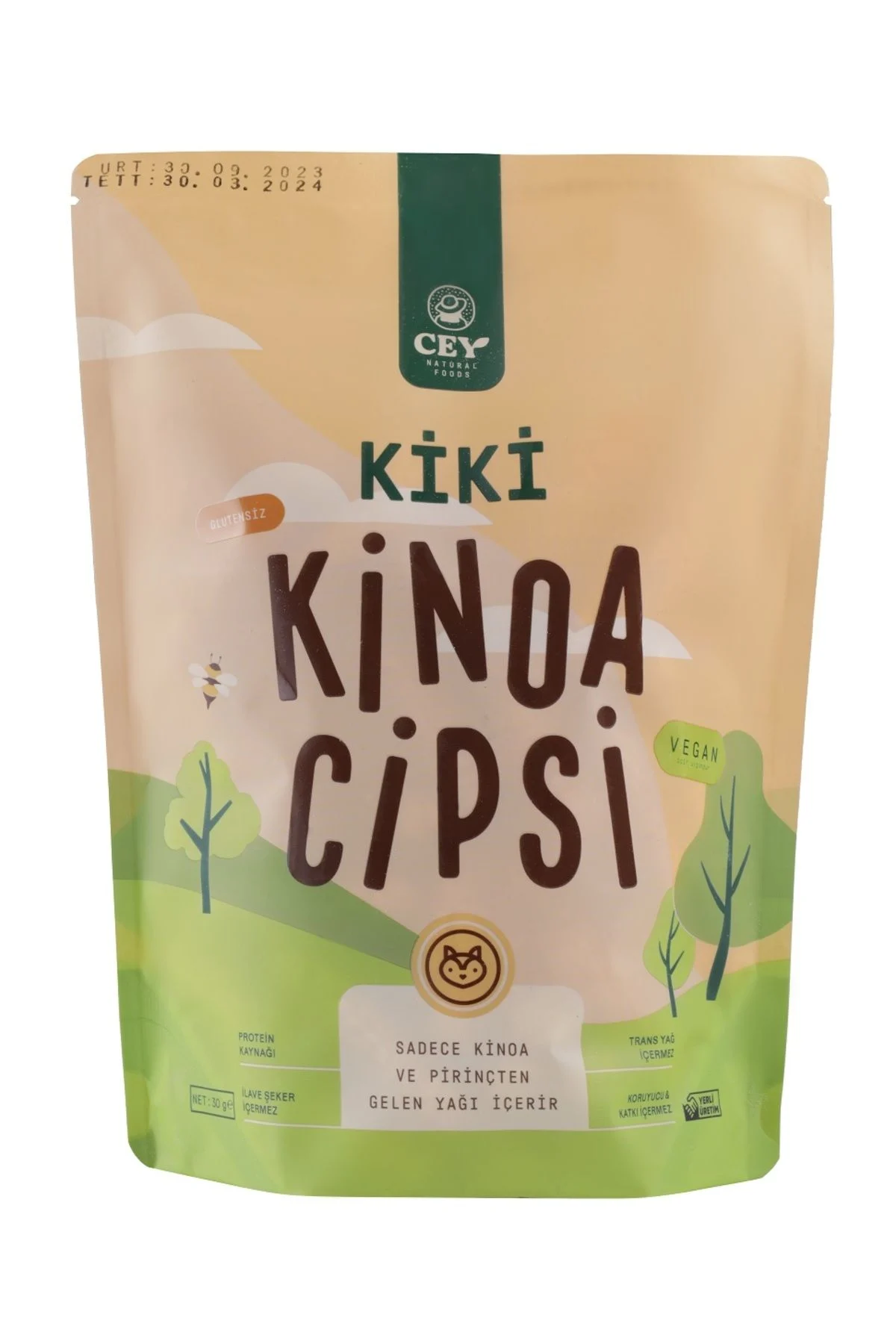 cey-natural-kinoa-cipsi-30-gr-2919.jpg Cey Natural Kinoa Cipsi 30 Gr - Görsel 1