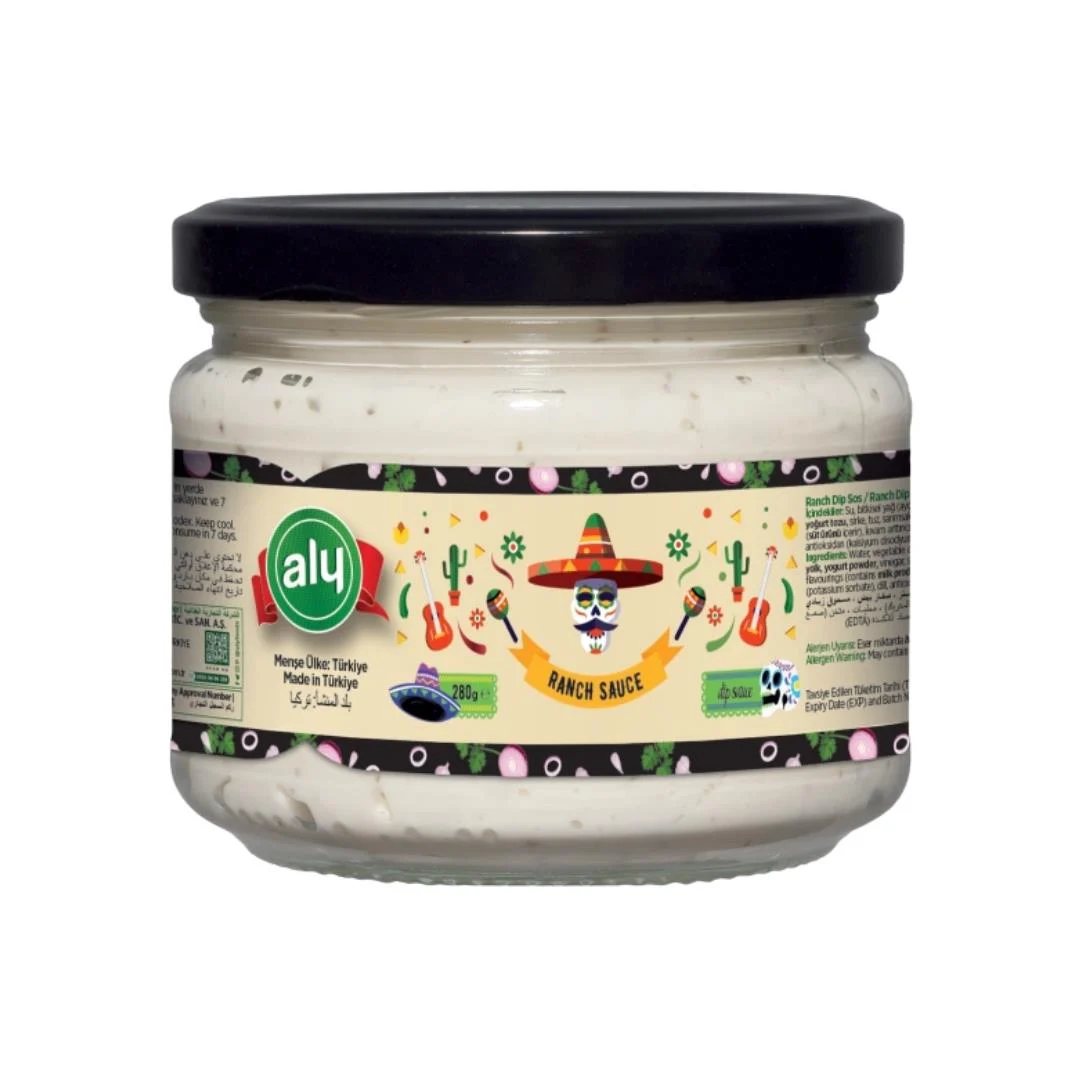 aly-mexican-ranch-sauce-280-gr-4572.jpg Aly Ranch Dip Sauce 280 Gr - Görsel 1