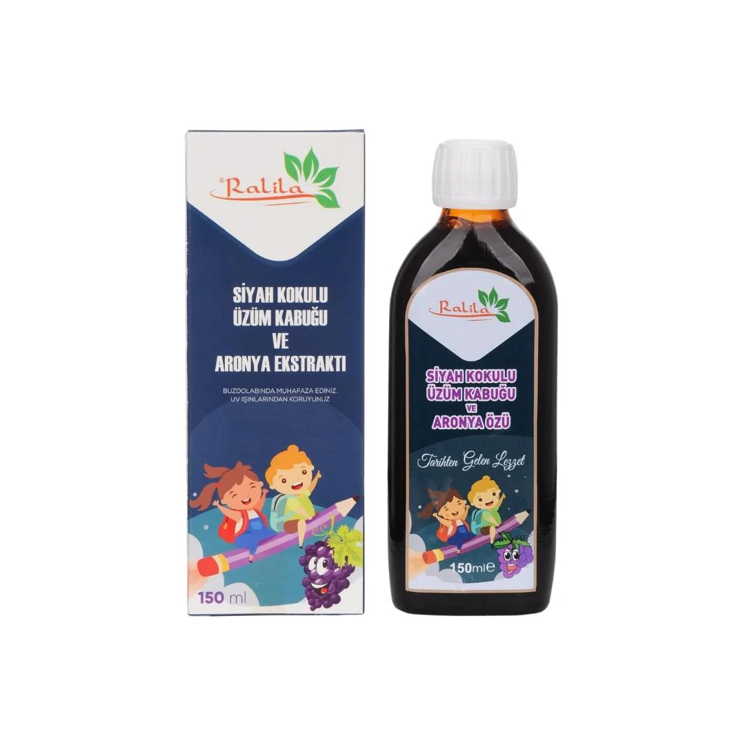 tyche-ralila-resveratrol-resveratrol-ve-quercetin-150-ml-4624.jpg Tyche Ralila Siyah Kokulu Üzüm Kabuğu Ve Aronya Ekstratı 150 Ml - Görsel 1