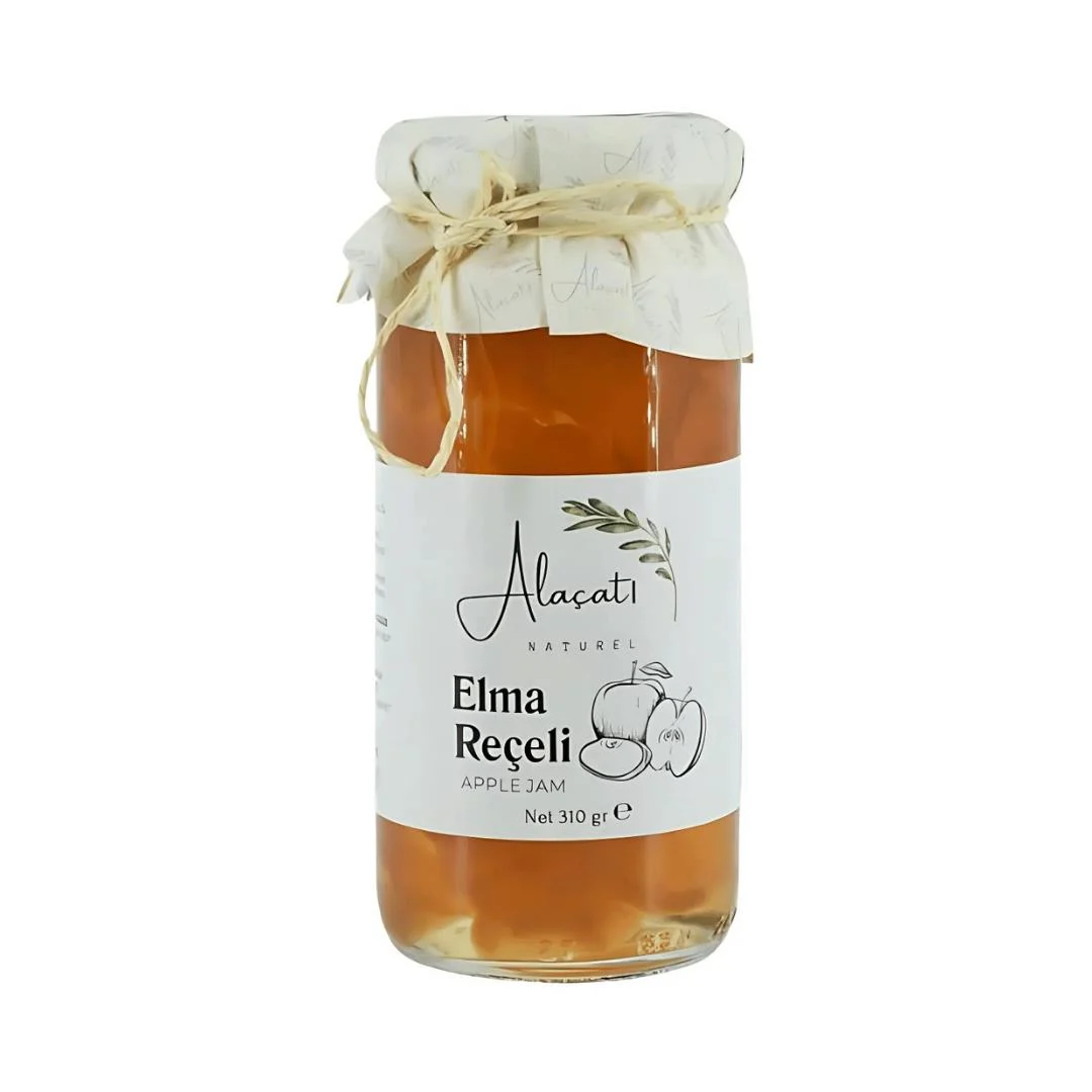 alacati-naturel-elma-receli-300-gr-4656.jpg Alaçatı Naturel Elma Reçeli 300 Gr - Görsel 1