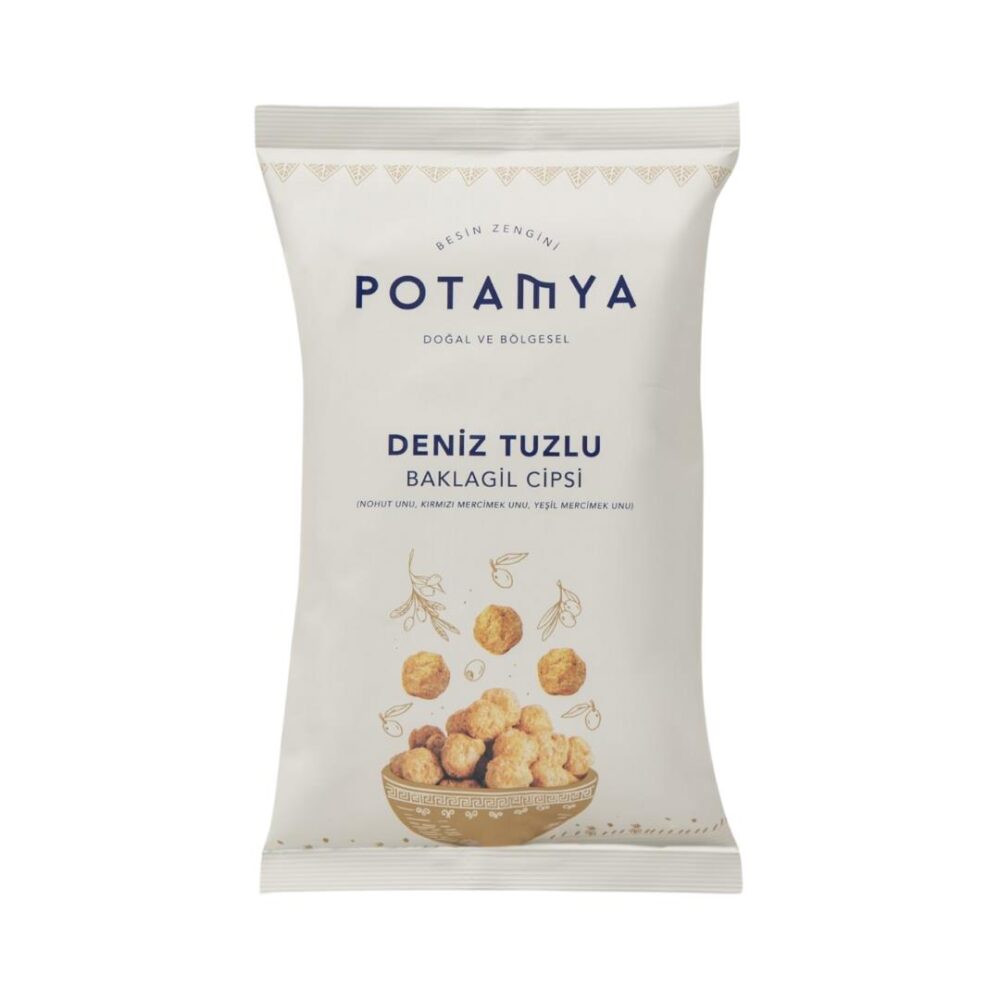 Potamya Deniz Tuzlu Baklagil Cipsi 50 Gr