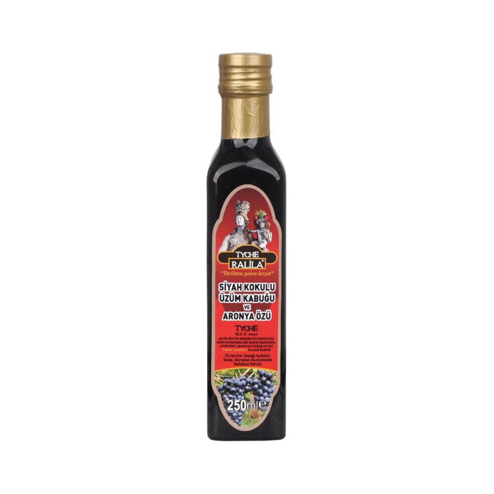 Tyche Ralila Siyah Kokulu Üzüm Kabuğu Ve Aronya Özü 250 Ml