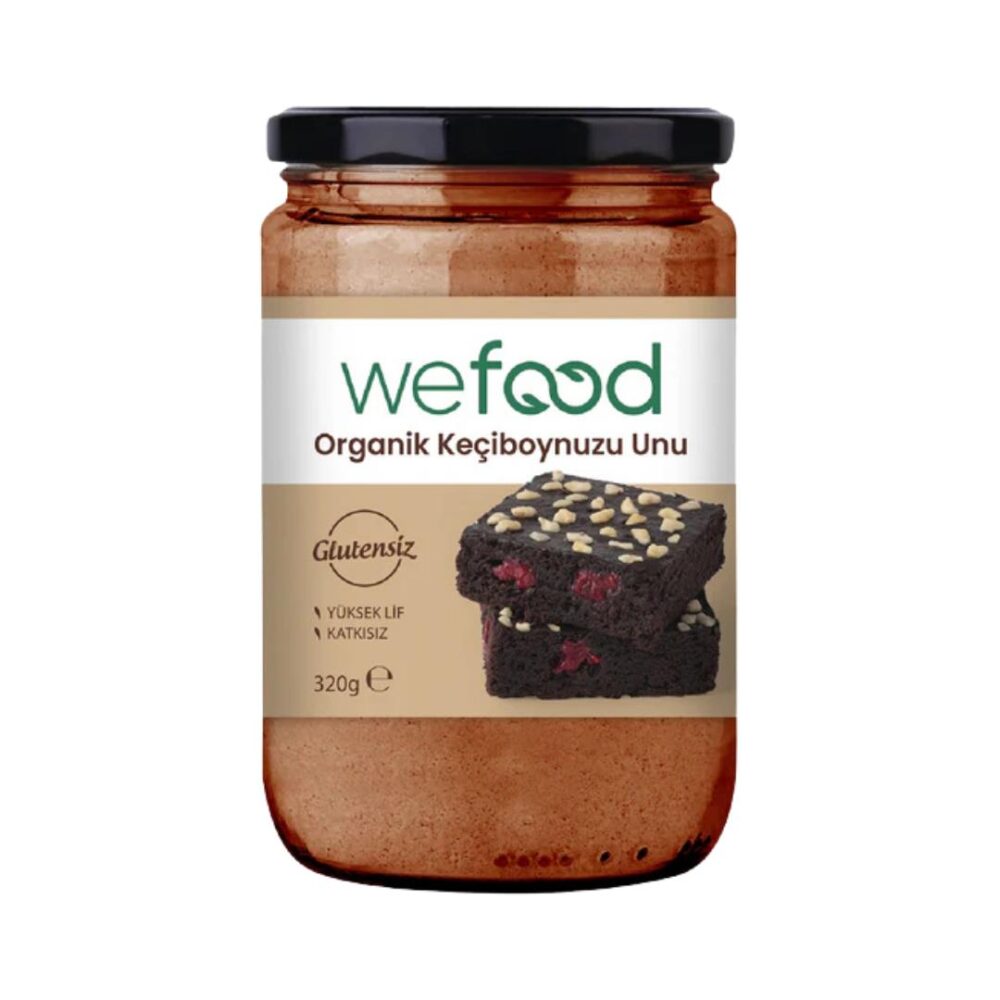 Wefood Organik Keçiboynuzu Unu 320 Gr
