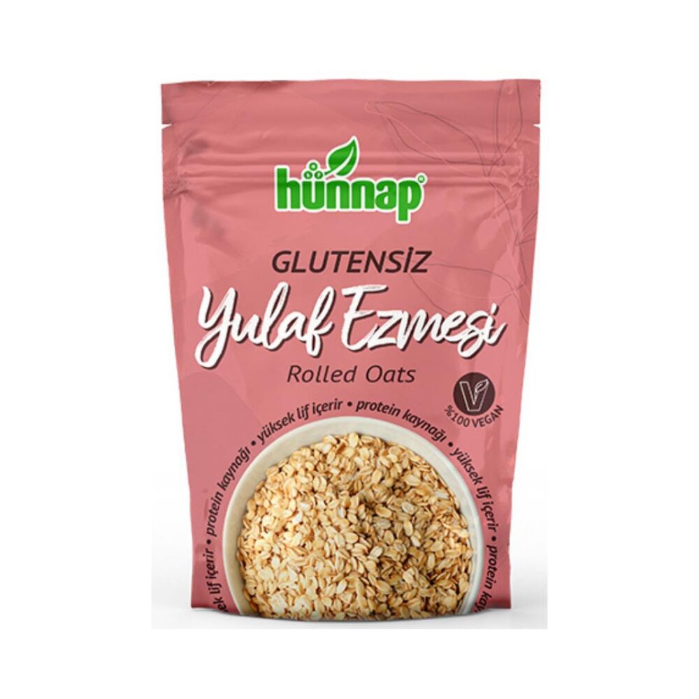 Hünnap Glutensiz Yulaf Ezmesi 300 Gr