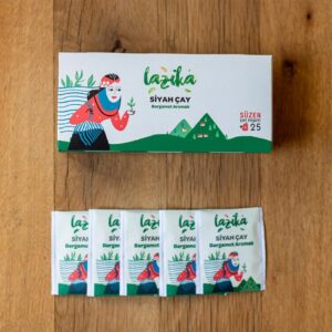 Lazika Fincan Poşet Bergamot Aromalı Siyah Çay 25 Poşet 5