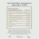 Potamya Zeytinyağlı Baharatlı Baklagil Cipsi 50 Gr - Görsel 2