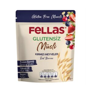 Lila Plus 39 Fellas Glutensiz Müsli Kırmızı Meyveler 270 Gr