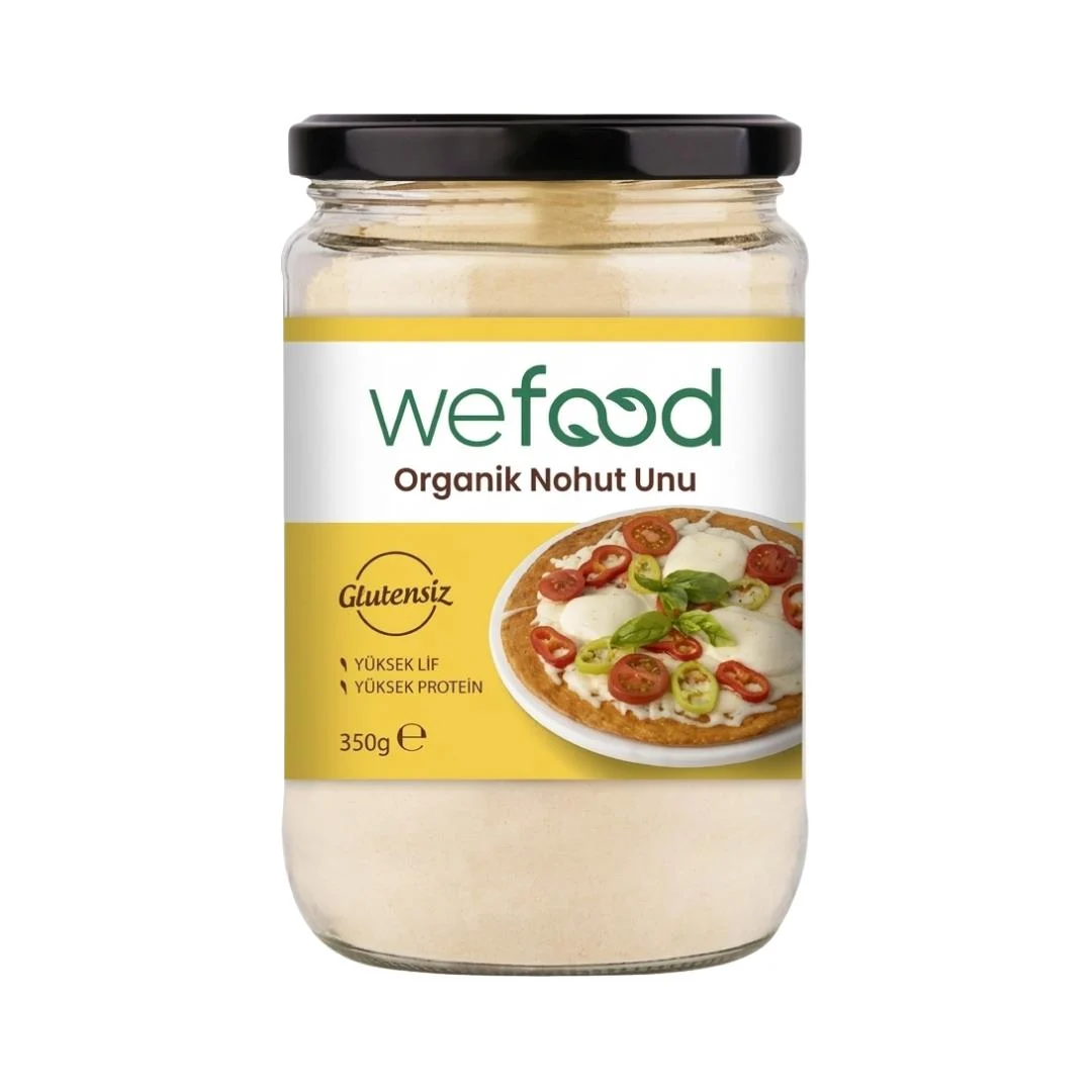 wefood-organik-nohut-unu-350-gr-4810.jpg Wefood Organik Nohut Unu 350 Gr - Görsel 1