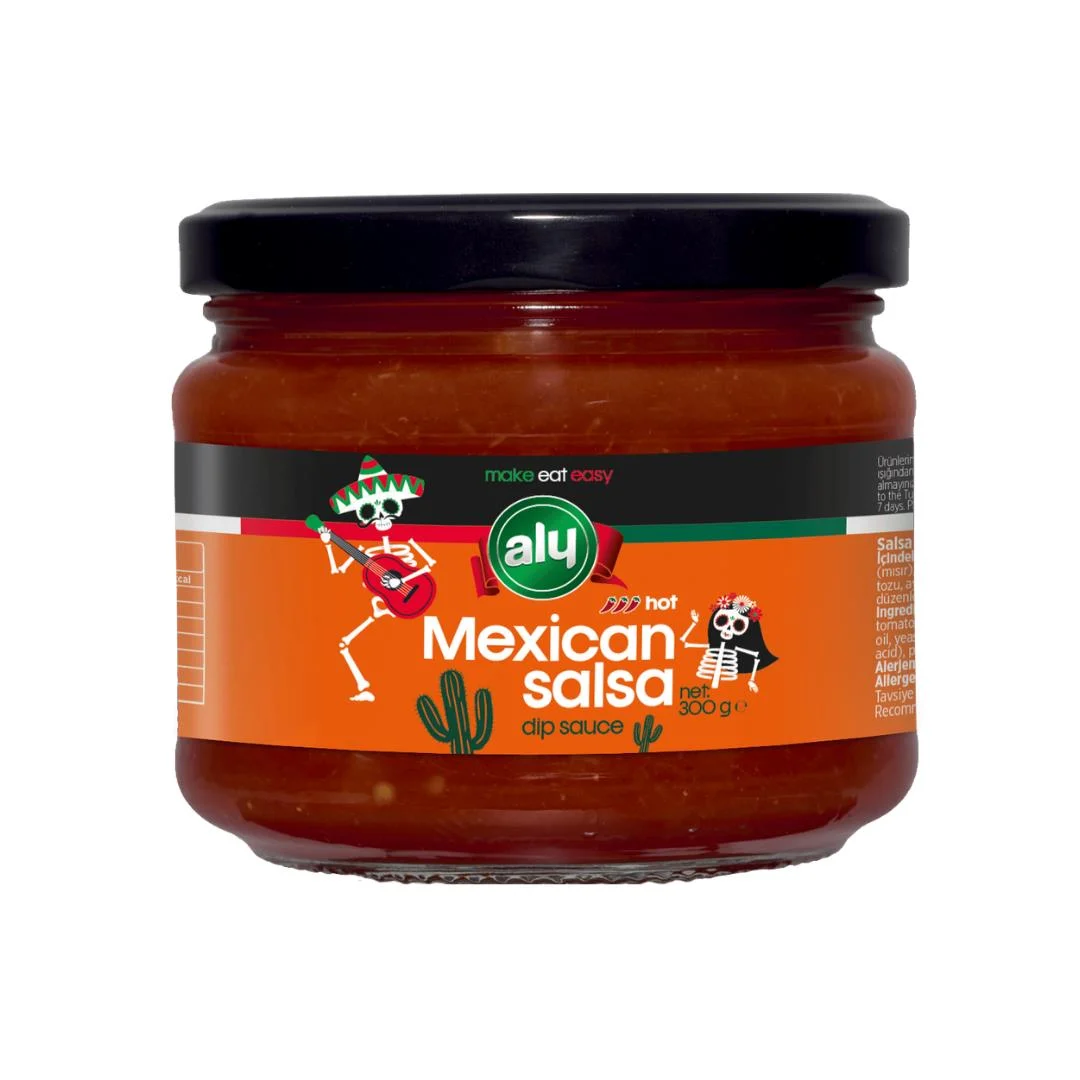 aly-hot-meksika-salsa-dip-sos-300-gr-4831.jpg Aly Hot Meksika Salsa Dip Sos 300 Gr - Görsel 1