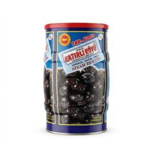 Gemlik Katırlı Köyü Doğal Yağlı Sofralık Siyah Zeytin 1 Kg