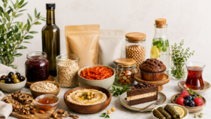 Online gurme markette organik glutensiz vegan ürünler ve gurme kahvaltılıklar