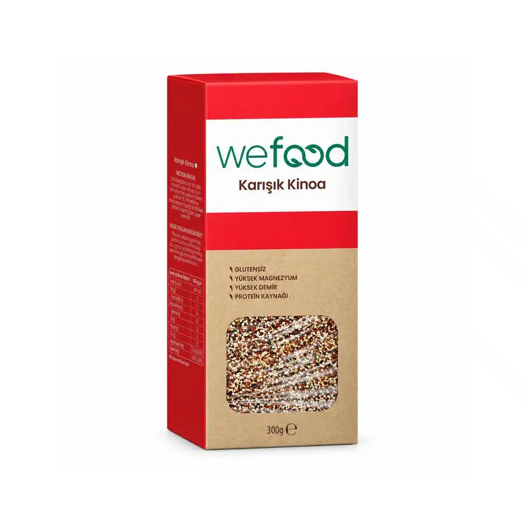 wefood-karisik-kinoa-mixed-quinoa-glutensiz-300-gr-4880.jpg Wefood Karışık Kinoa 300 Gr – Glutensiz Üç Renkli Kinoa Karışımı - Görsel 1